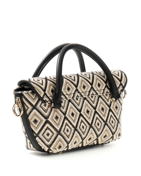 Τσάντα Guess Sophia Mini Satchel HWWG9913760 Μαύρο