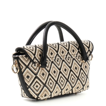 Τσάντα Guess Sophia Mini Satchel HWWG9913760 Μαύρο