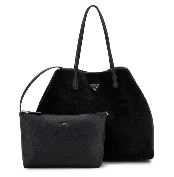 Τσάντα GUESS Vittoria Large HWWS9514290 Μαύρο Τσάντα GUESS Vittoria Large HWWS9514290 Μαύρο