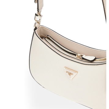 Τσάντα GUESS Noelle HWZG7879180 Εκρού