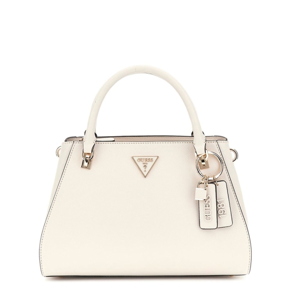 Τσάντα GUESS Noelle Luxury Satchel HWZG7879070 Λευκό