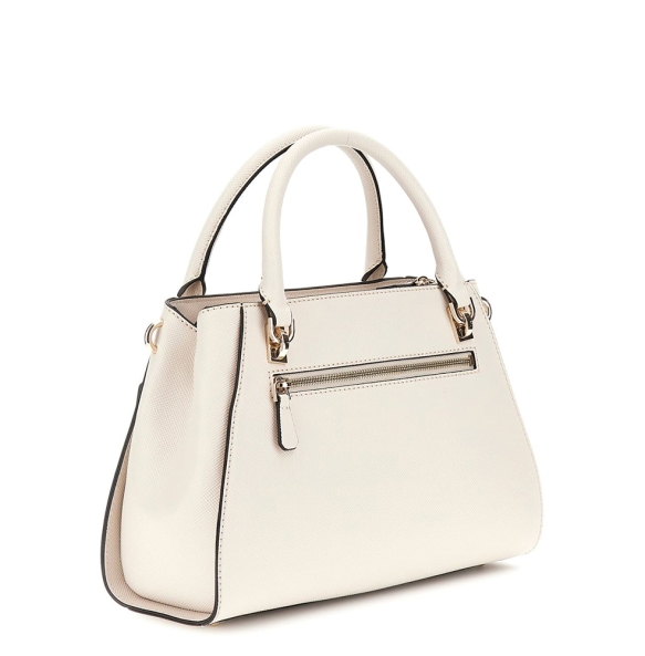 Τσάντα GUESS Noelle Luxury Satchel HWZG7879070 Λευκό