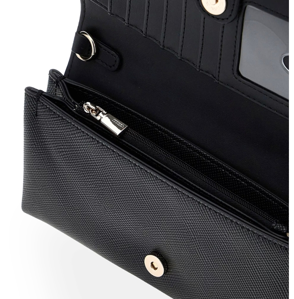 Τσάντα GUESS Noelle xBody Organizer Flap HWZG9672750 Μαύρο Τσάντα GUESS Noelle xBody Organizer Flap HWZG9672750 Μαύρο