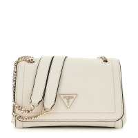 Τσάντα GUESS Noelle Convertible XBody Flap HWZG9672210 Εκρού