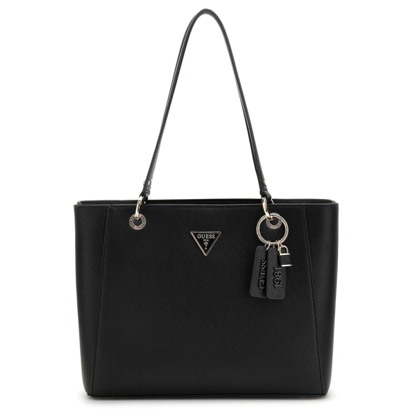 Τσάντα GUESS Noelle Tote HWPG9648230 Μαύρο Τσάντα GUESS Noelle Tote HWPG9648230 Μαύρο