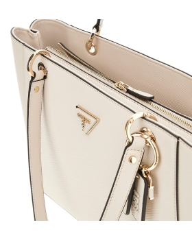 Τσάντα GUESS Noelle Tote HWZG9672250 Εκρού