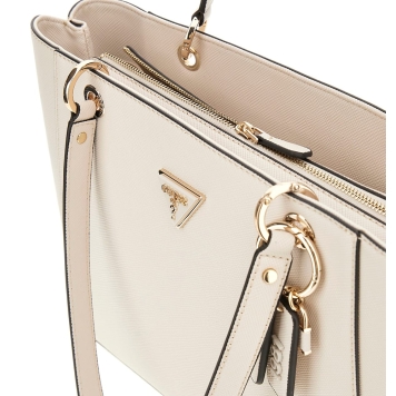Τσάντα GUESS Noelle Tote HWZG9672250 Εκρού