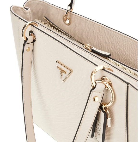 Τσάντα GUESS Noelle Tote HWZG9672250 Εκρού Τσάντα GUESS Noelle Tote HWZG9672250 Εκρού