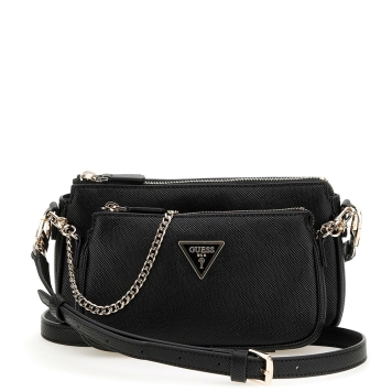 Τσάντα GUESS Noelle Pouch Crossbody HWZG9672710 Μαύρο