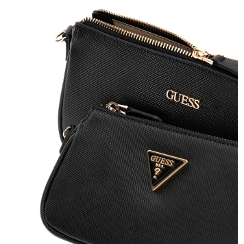 Τσάντα GUESS Noelle Pouch Crossbody HWZG9672710 Μαύρο