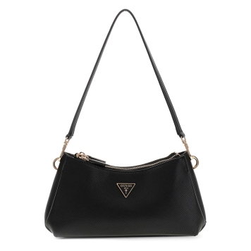 Τσάντα GUESS Noelle Convertible XBody HWZG9672730 Μαύρο