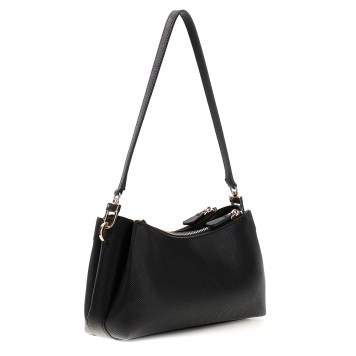 Τσάντα GUESS Noelle Convertible XBody HWZG9672730 Μαύρο