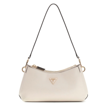 Τσάντα GUESS Noelle Convertible XBody HWZG9672730 Εκρού