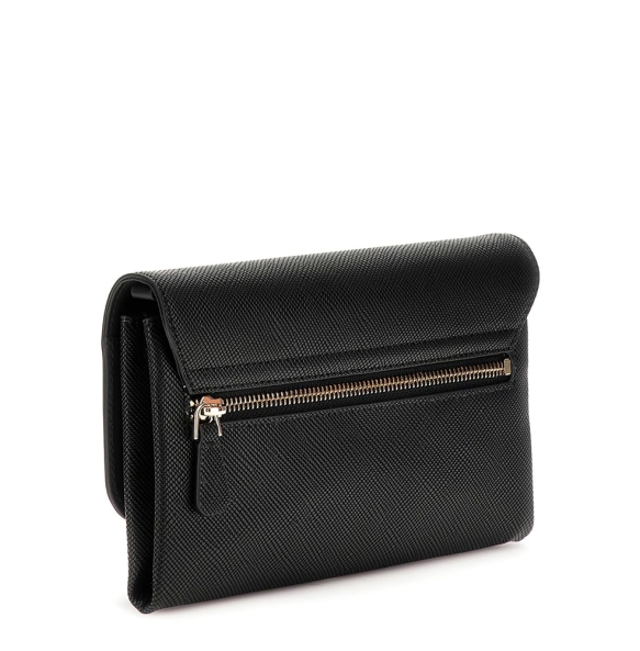 Τσάντα GUESS Noelle xBody Organizer Flap HWZG9672750 Μαύρο Τσάντα GUESS Noelle xBody Organizer Flap HWZG9672750 Μαύρο