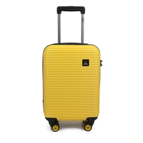 Βαλίτσα καμπίνας σκληρή NATIONAL GEOGRAPHIC Abroad Κίτρινο