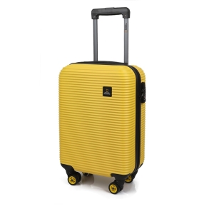 Βαλίτσα καμπίνας σκληρή NATIONAL GEOGRAPHIC Abroad Κίτρινο