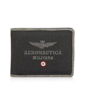 Πορτοφόλι AERONAUTICA MILITARE AM-337 Μαύρο