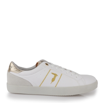 Sneakers TRUSSARDI Ector 79A00699 Λευκό με Χρυσό