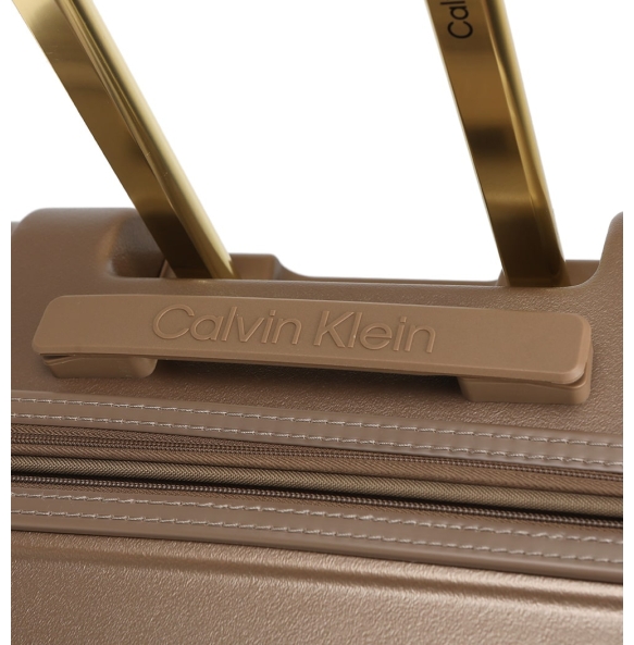 Βαλίτσα σκληρή Μεγάλη CALVIN KLEIN Big Monogram LH818BM2 Bronze