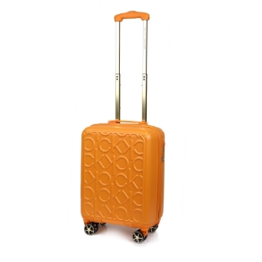 Bαλίτσα καμπίνας CALVIN KLEIN Big Monogram LH118BM2 Πορτοκαλί