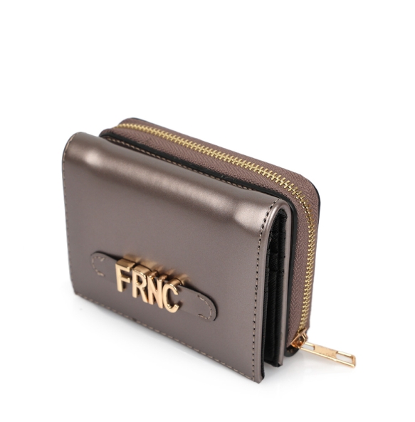 Πορτοφόλι FRNCW02-001 Μεταλλικό Γκρι