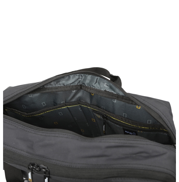 Τσάντα ταχυδρόμου NATIONAL GEOGRAPHIC N18387 Μαύρο