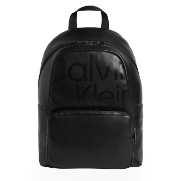 Σακίδιο CALVIN KLEIN Monogram Soft Campus BP40 09775 Μαύρο