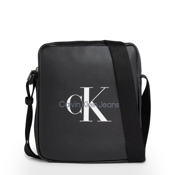 Τσαντάκι χιαστί CALVIN KLEIN Monogram Soft 11523 Μαύρο