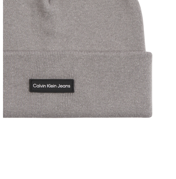 Σκουφάκι Calvin Klein Knit Beanie 12142 Γκρι