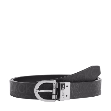 Ζώνη CALVIN KLEIN CK Must 9981 2.5cm Διπλής Όψεως Μαύρο