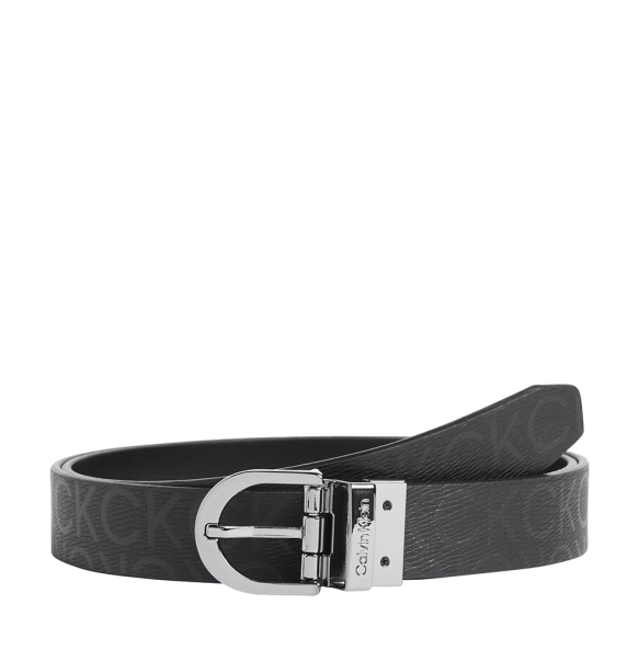 Ζώνη CALVIN KLEIN CK Must 9981 2.5cm Διπλής Όψεως Μαύρο