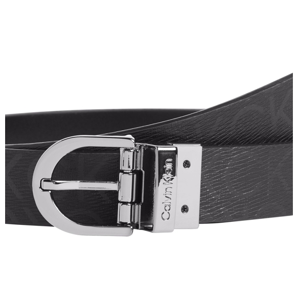 Ζώνη CALVIN KLEIN CK Must 9981 2.5cm Διπλής Όψεως Μαύρο