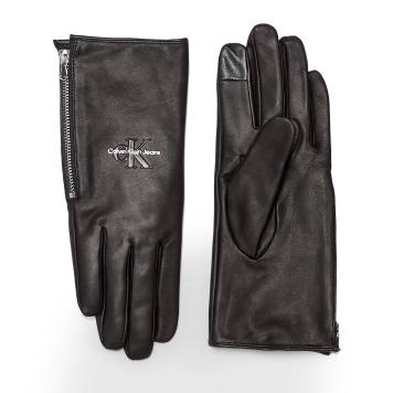 Γάντια CALVIN KLEIN Leather Gloves 10153 Μαύρο