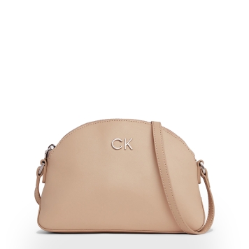 Τσάντα CALVIN KLEIN 11444 Re-Lock Medium Crossbody Μπεζ