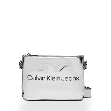 Τσάντα CALVIN KLEIN 11862 Camera Pouch Ασημί