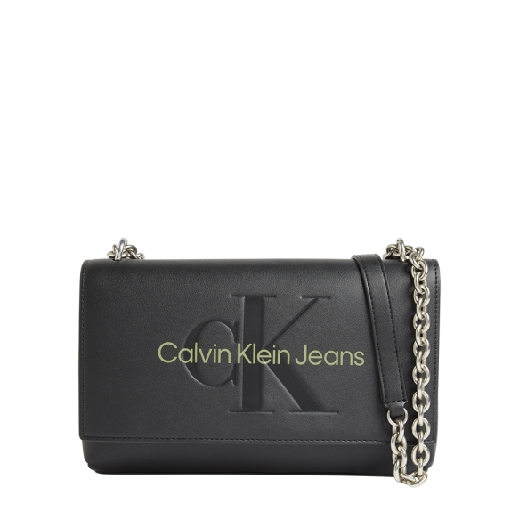 Τσάντα CALVIN KLEIN Sculpted Flap 11866 Μαύρο