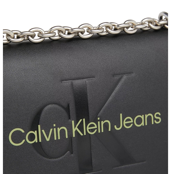 Τσάντα CALVIN KLEIN Sculpted Flap 11866 Μαύρο