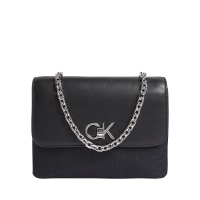 Τσάντα CALVIN KLEIN Re-Lock Double 11877 Μαύρο