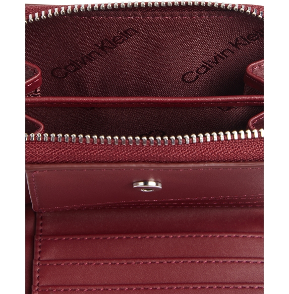 Πορτοφόλι CALVIN KLEIN 11937 Zip Around Wallet Καφέ