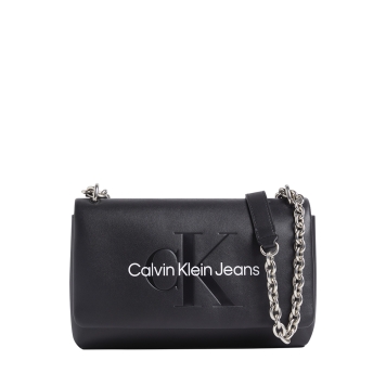 Τσάντα CALVIN KLEIN Sculpted with chain 12221 Μαύρο