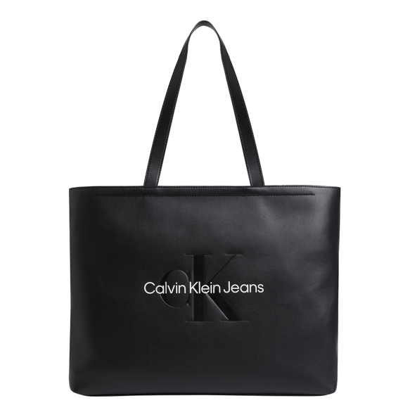 Τσάντα CALVIN KLEIN Sculpted Slim Tote 12222 Μαύρη