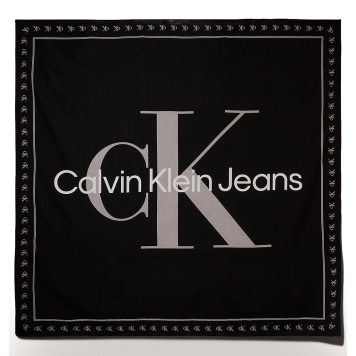 Φουλάρι CALVIN KLEIN Bold Logo 12325 Μαύρο