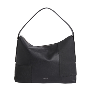 Τσάντα CALVIN KLEIN 12461 Contrast Panel Shoulder Bag Μαύρο