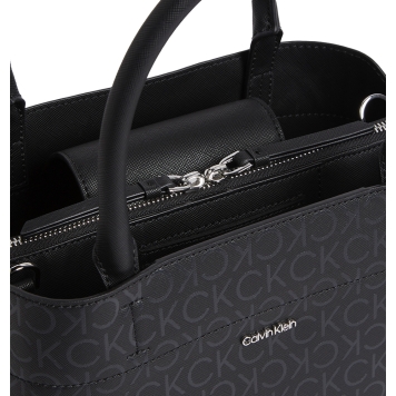 Τσάντα CALVIN KLEIN CK Business Medium Tote 12575 Μαύρη 