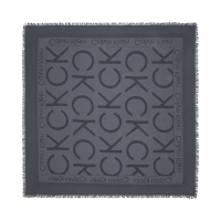 Φουλάρι CALVIN KLEIN Logo Jacquard Scarf 12708 Γκρι