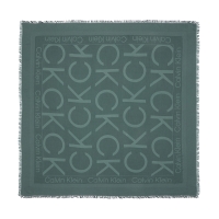 Φουλάρι CALVIN KLEIN Logo Jacquard Scarf 12708 Πράσινο