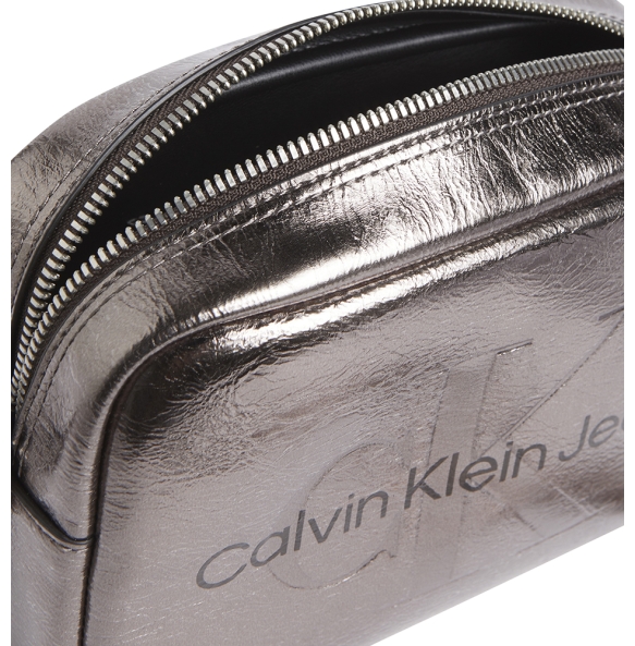 Τσάντα CALVIN KLEIN Scalpted Camera Bag 12731 Ασημί