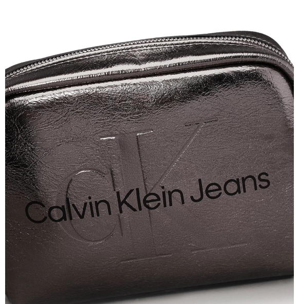 Τσάντα CALVIN KLEIN Scalpted Camera Bag 12731 Ασημί