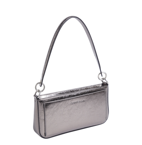 Τσάντα CALVIN KLEIN Metallic Shoulder Bag 12732 Ασημί