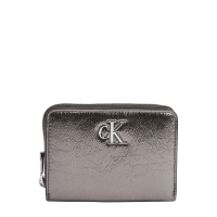 Πορτοφόλι CALVIN KLEIN 12745 Metallic Zip Around Wallet Μαύρο